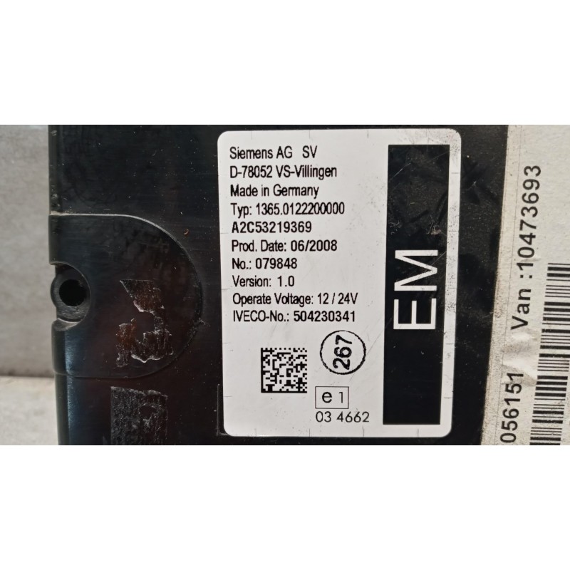 IVECO VARIOUS CONTROL UNIT C IVECO Stralis 2007>2013 used