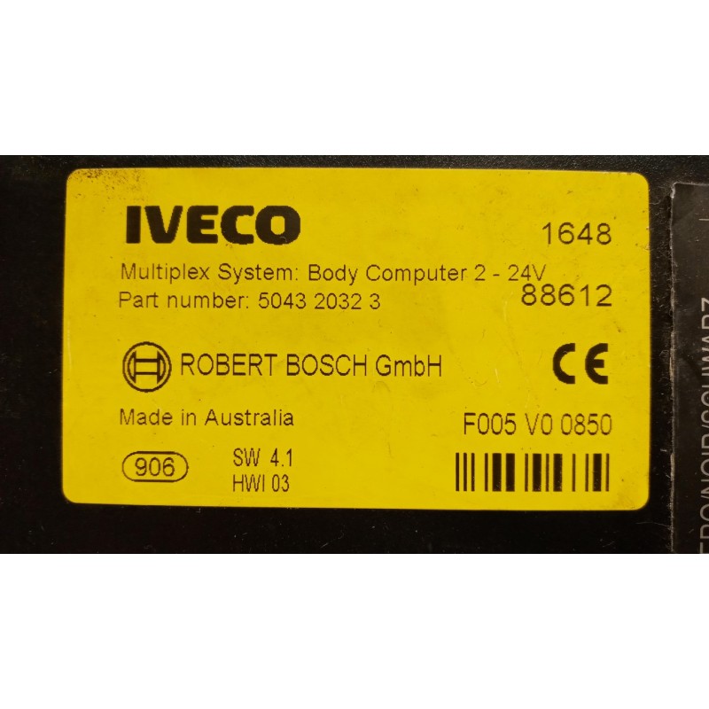 IVECO VARIOUS CONTROL UNITS B  IVECO Stralis 2007>2013 used