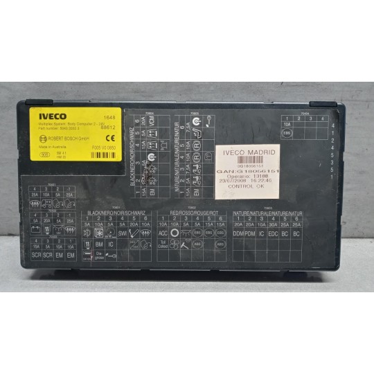 VARIOUS CONTROL UNITS B  IVECO Stralis 2007>2013 used