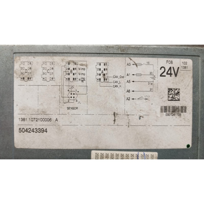 IVECO TACHIGRAFO IVECO Stralis 2007>2013 usato