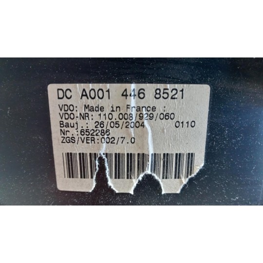 QUADRO STRUMENTI MERCEDES-BENZ van Sprinter 2001>2005 usato