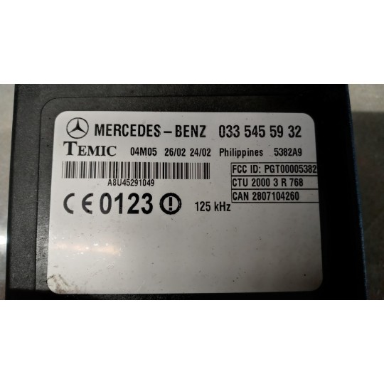 CENTRALINE VARIE MERCEDES-BENZ van Sprinter 2001>2005 usato