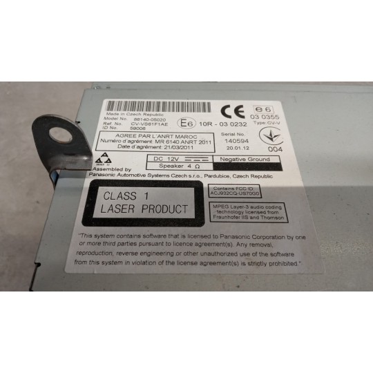 AUTORADIO TOYOTA Avensis 2009> usato