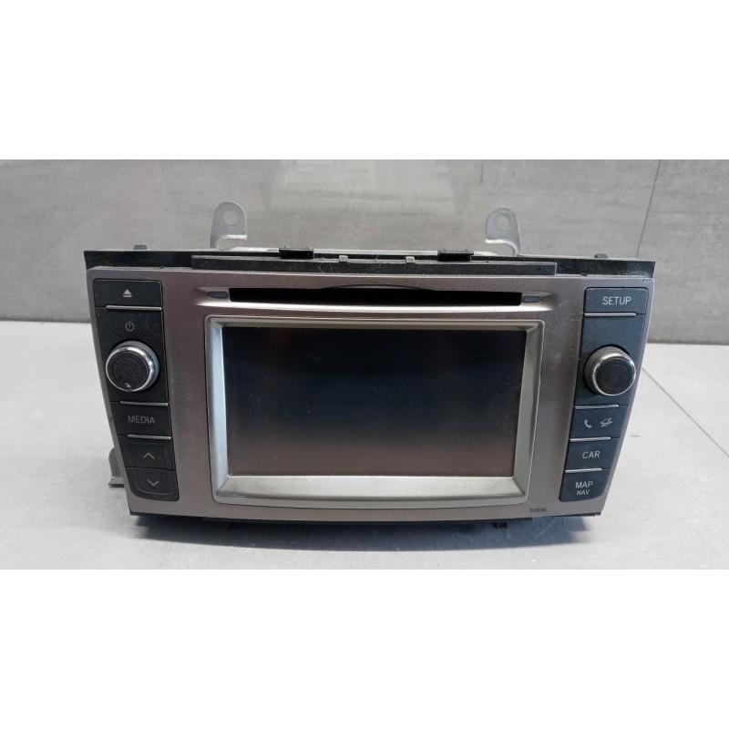 TOYOTA CAR RADIO TOYOTA Avensis 2009> used