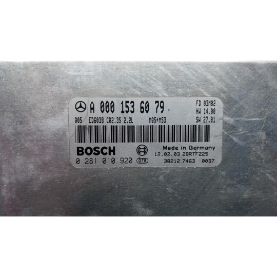 CENTRALINA MOTORE MERCEDES-BENZ van Sprinter 2001>2005 usato