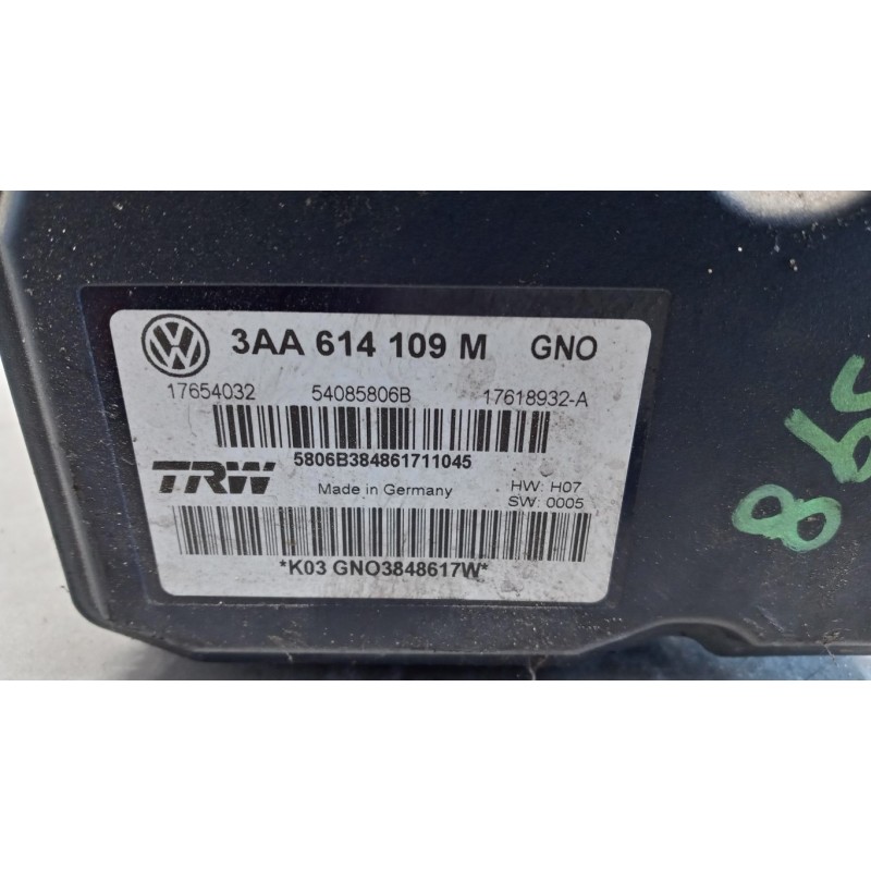 VOLKSWAGEN GRUPPO ABS VOLKSWAGEN Passat 2010>2014 usato