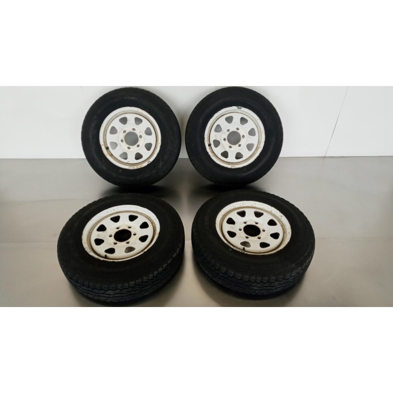 NISSAN KIT 4 CERCHI IN FERRO NISSAN King Cab 1988>1998 usato