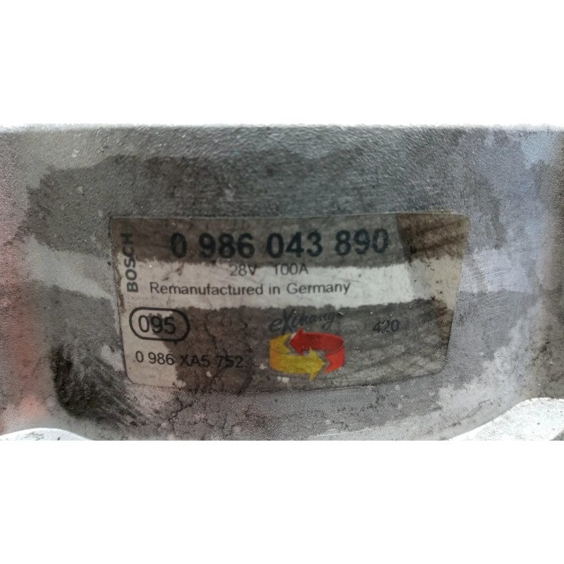 MENARINI ALTERNATOR MENARINI BUS used