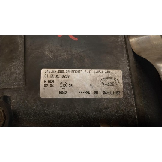 RIGHT HEADLIGHT MENARINI BUS used