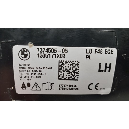 CURTAIN AIRBAG LEFT BMW Serie X1 (F48) 2015>2019 used