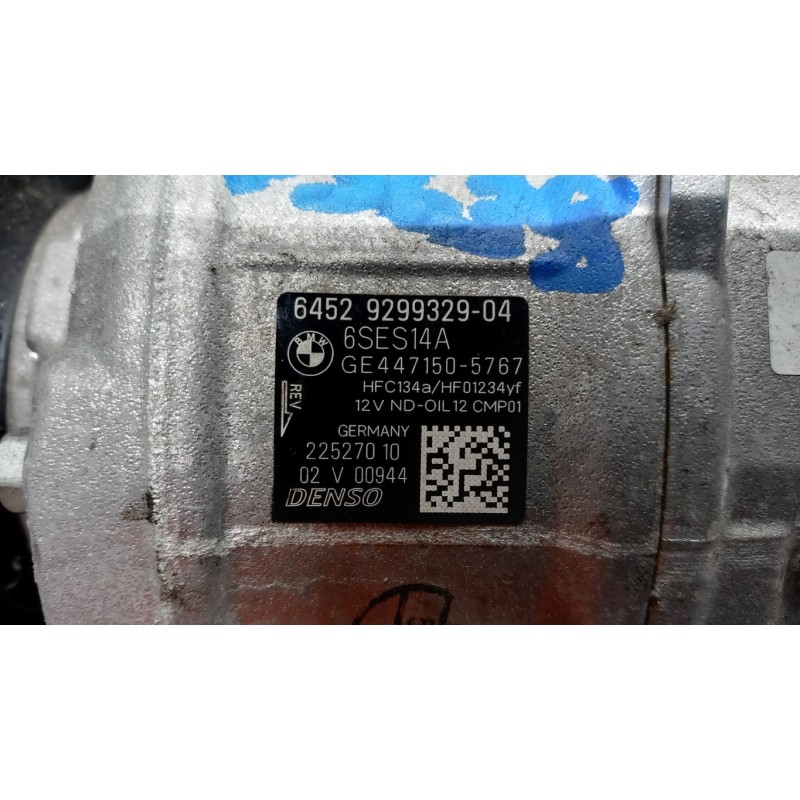 BMW AIR CONDITIONER COMPRESSOR BMW Serie 1 (F20) 2011> used