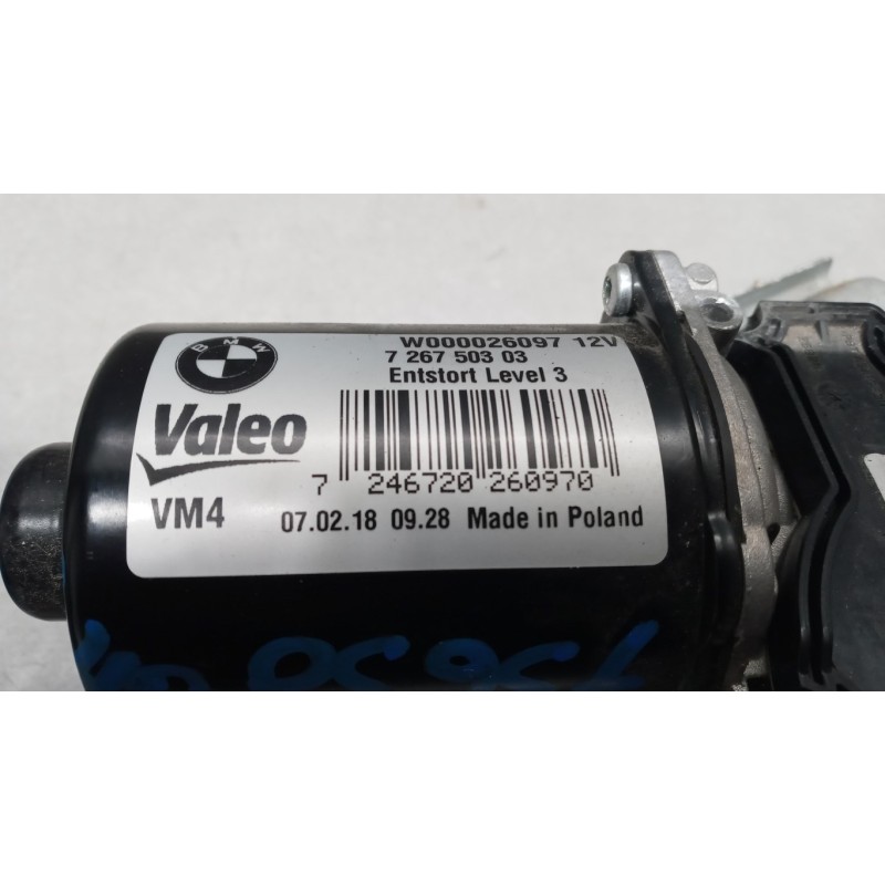 BMW windshield wiper motor BMW Serie 1 (F20) 2011> used