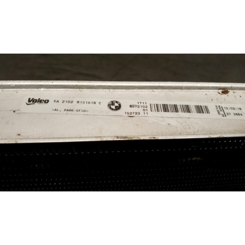 BMW WATER HEAT RADIATOR  BMW Serie 1 (F20) 2011> used