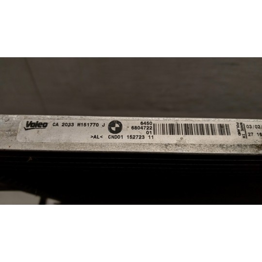 AIR CONDITIONER HEAT RADIATOR  BMW Serie 1 (F20) 2011> used