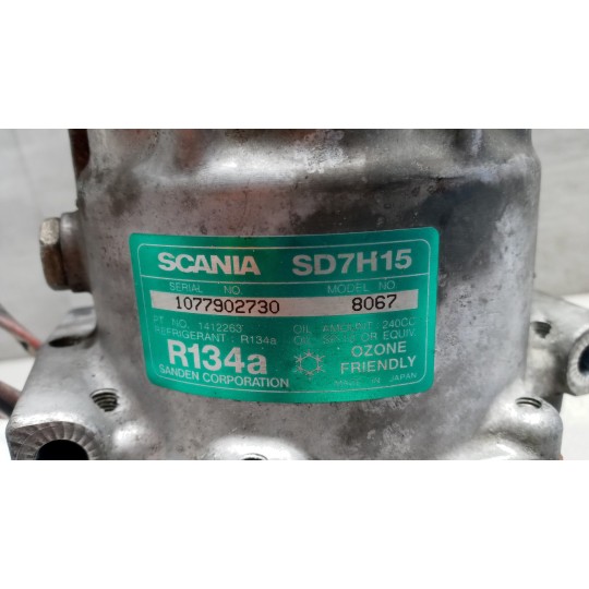 AIR CONDITIONER COMPRESSOR SCANIA Serie R 2005> used