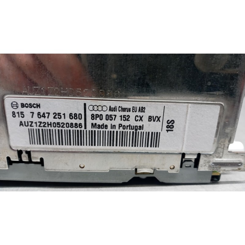 AUDI CAR RADIO AUDI A3 cabrio 2008>2012 used