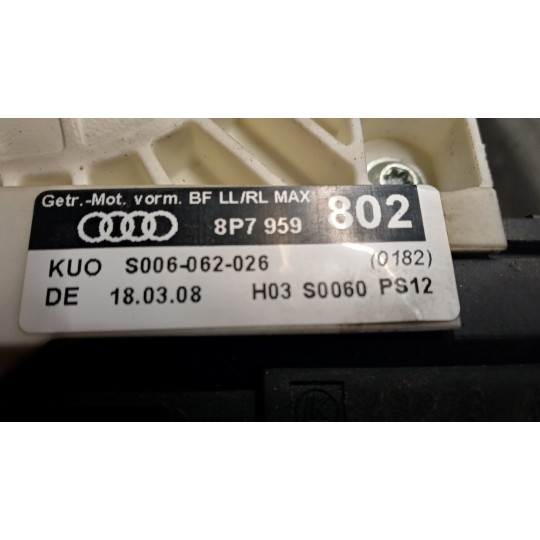 FRONT RIGHT POWERED WINDOWS  AUDI A3 cabrio 2008>2012 used