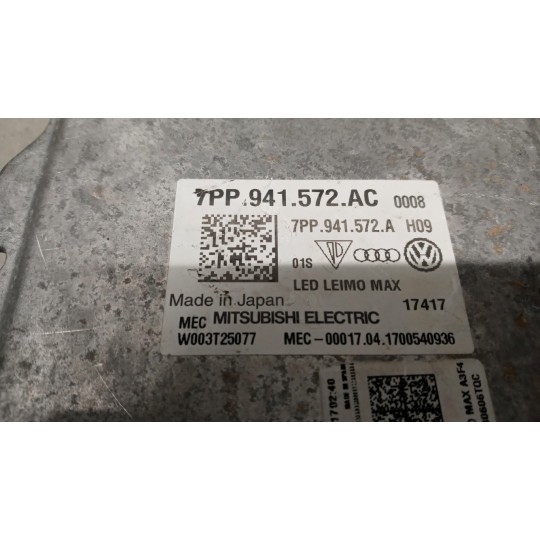 HEADLIGHT UNIT  AUDI A3 Sportback 2016> used