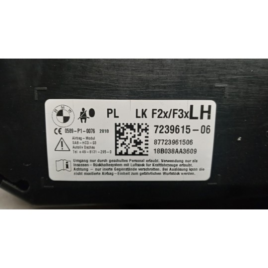 AIR BAG LATERALE SINISTRO BMW Serie 1 (F20) 2011> usato