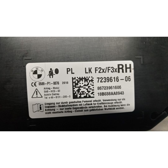 CURTAIN AIRBAG RIGHT  BMW Serie 1 (F20) 2011> used