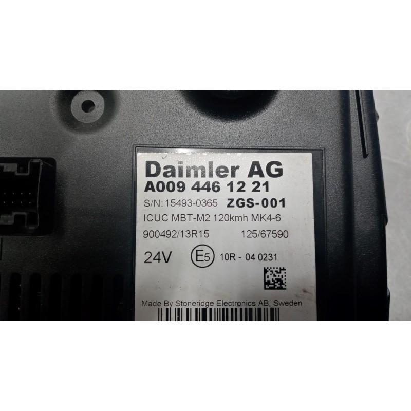 MERCEDES-BENZ truck QUADRO STRUMENTI MERCEDES-BENZ truck Actros euro 6 2014>2021 usato