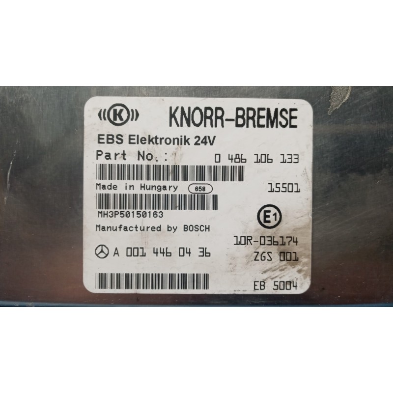 MERCEDES-BENZ truck CENTRALINA EBS CONTROLLO FRENATA MERCEDES-BENZ truck Actros euro 6 2014>2021 usato