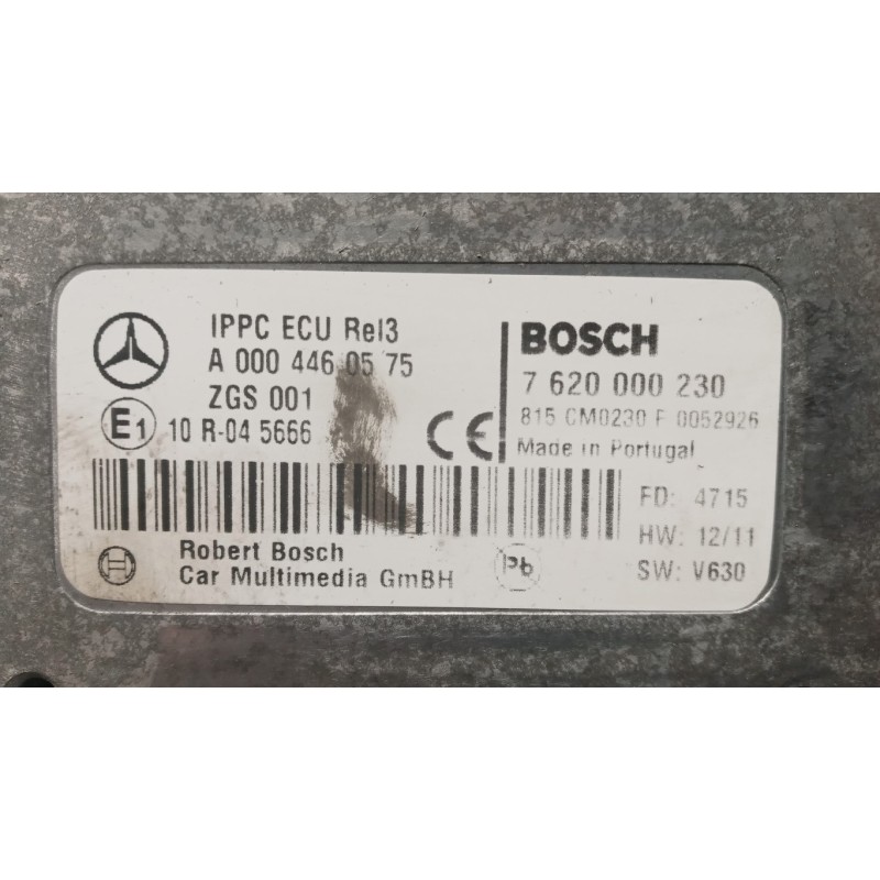 MERCEDES-BENZ truck VARIOUS CONTROL UNITS E  MERCEDES-BENZ truck Actros euro 6 2014>2021 used