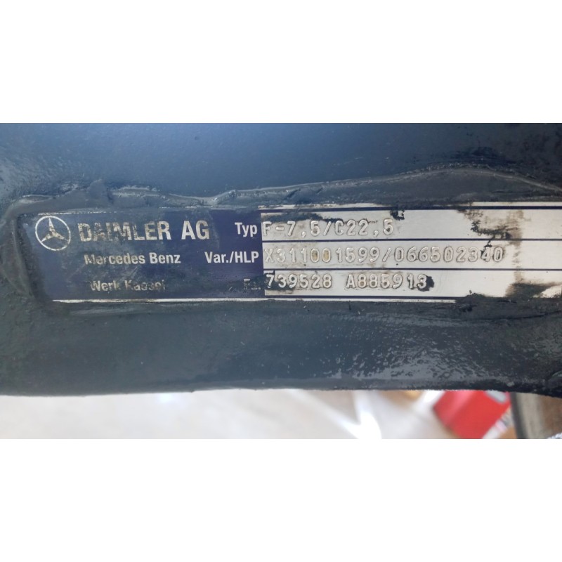 MERCEDES-BENZ truck FRONT DRIVE AXLE MERCEDES-BENZ truck Actros euro 6 2014>2021 used