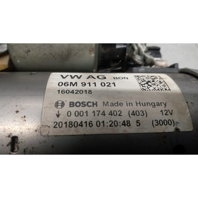 AUDI STARTER MOTOR AUDI A4 Rs4 2017>2019 used