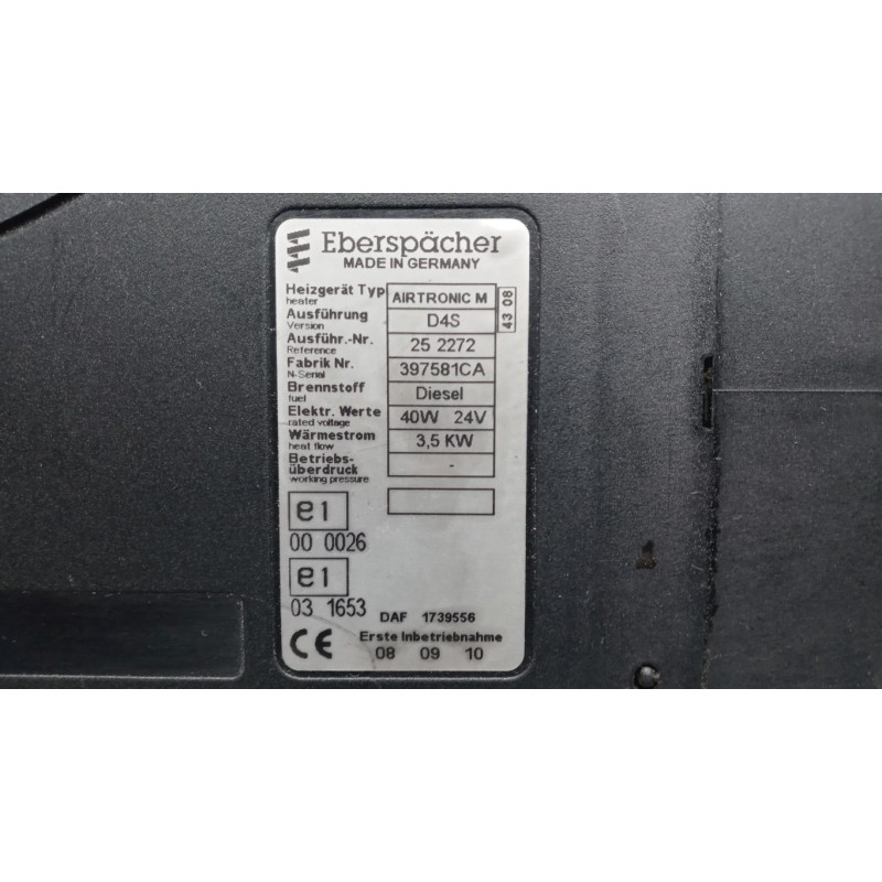 DAF WEBASTO DAF XF105 usato