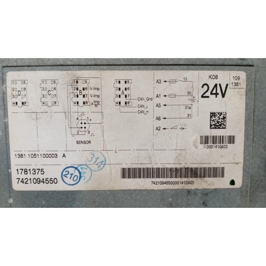 TACHIGRAFO DAF XF105 usato