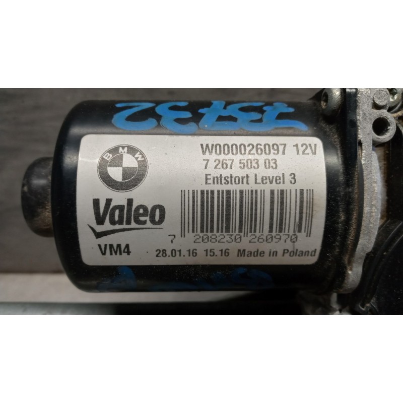 BMW windshield wiper motor BMW Serie 1 (F20) 2011> used