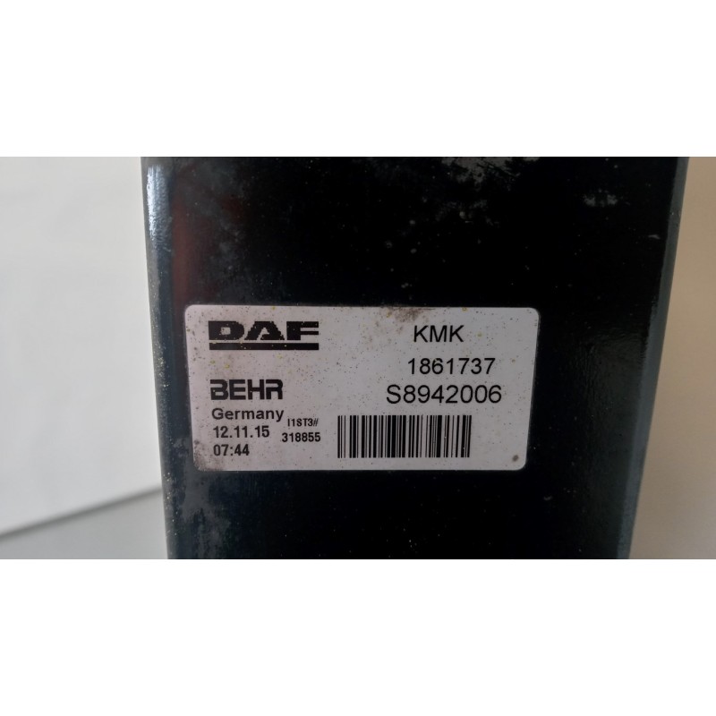 DAF WATER HEAT RADIATOR  DAF XF105 used