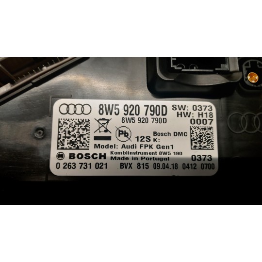 QUADRO STRUMENTI AUDI A4 Rs4 2017>2019 usato