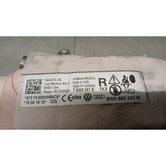 CURTAIN AIRBAG RIGHT  AUDI A4 Rs4 2017>2019 used