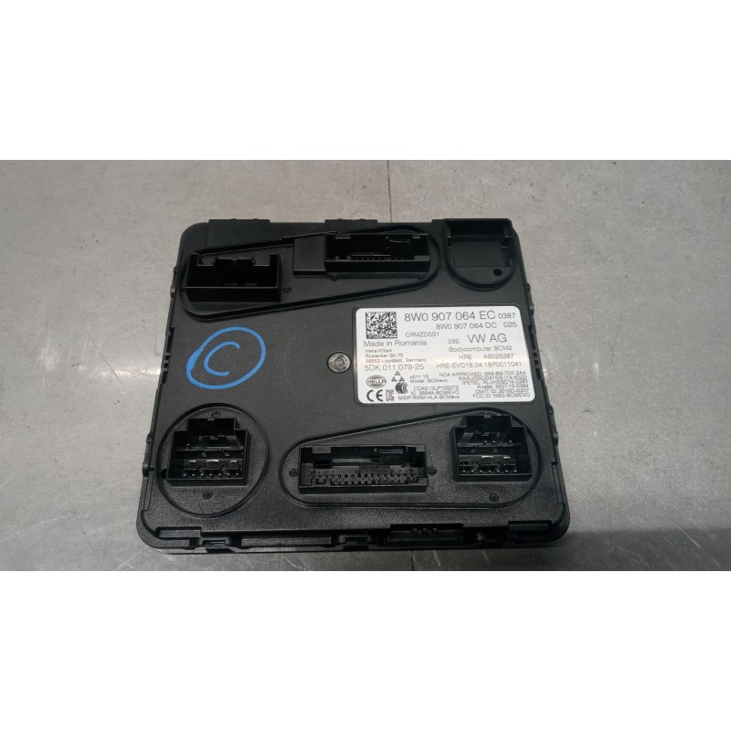 AUDI VARIOUS CONTROL UNIT C AUDI A4 Rs4 2017>2019 used