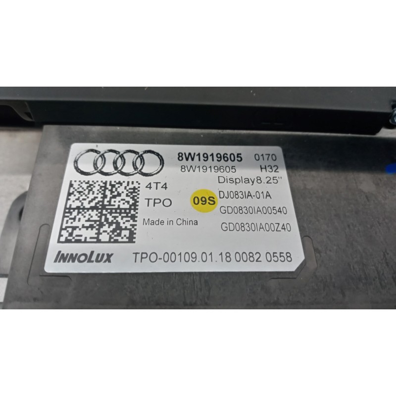 AUDI VARIOUS DISPLAY  AUDI A4 Rs4 2017>2019 used