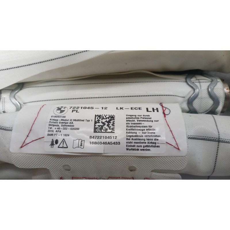 BMW AIR BAG TETTO SINISTRO BMW Serie 1 (F20) 2011> usato