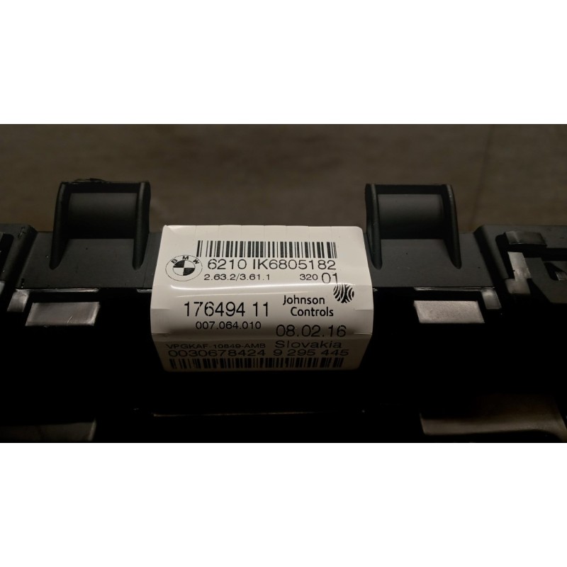 BMW INSTRUMENT PANEL BMW Serie 1 (F20) 2011> used