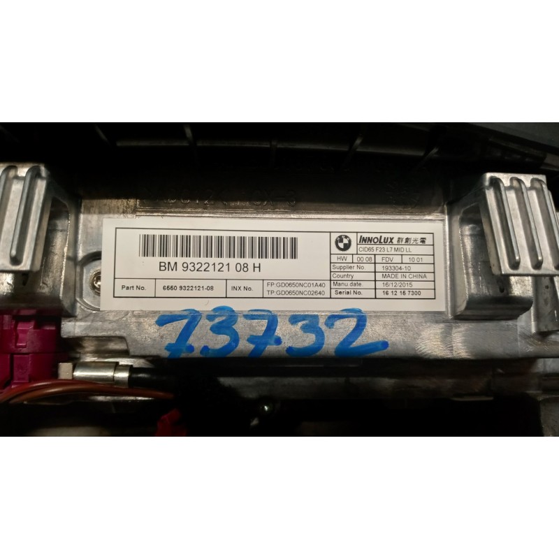 BMW VARIOUS DISPLAY  BMW Serie 1 (F20) 2011> used