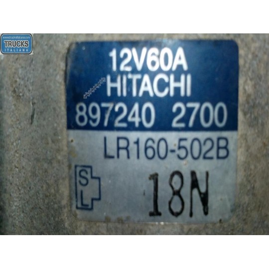 ALTERNATORE ISUZU NPR usato