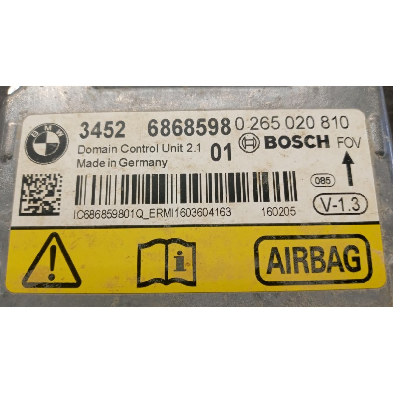 BMW KIT AIR BAG BMW Serie 1 (F20) 2011> usato