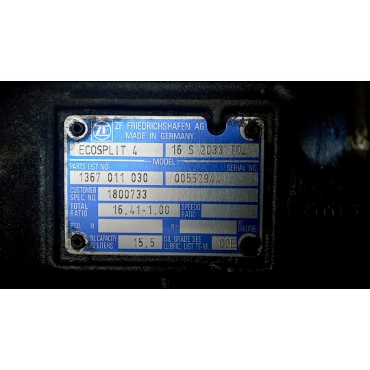 GEARBOXES  DAF XF105 used