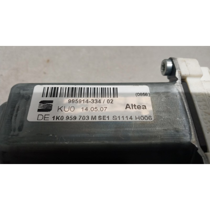 SEAT BACK LEFT POWERED WINDOWS  SEAT Altea XL 2007>2009 used