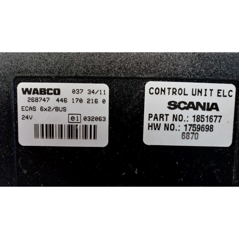 SCANIA VARIOUS CONTROL UNITS  SCANIA Serie G 2005> used