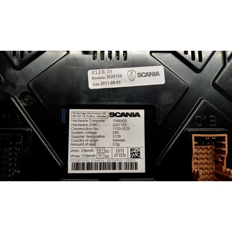 SCANIA QUADRO STRUMENTI SCANIA Serie G 2005> usato