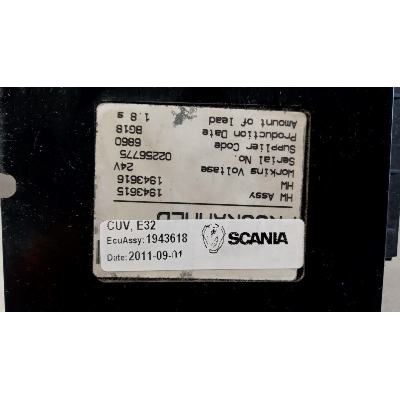 SCANIA VARIOUS CONTROL UNITS A  SCANIA Serie G 2005> used