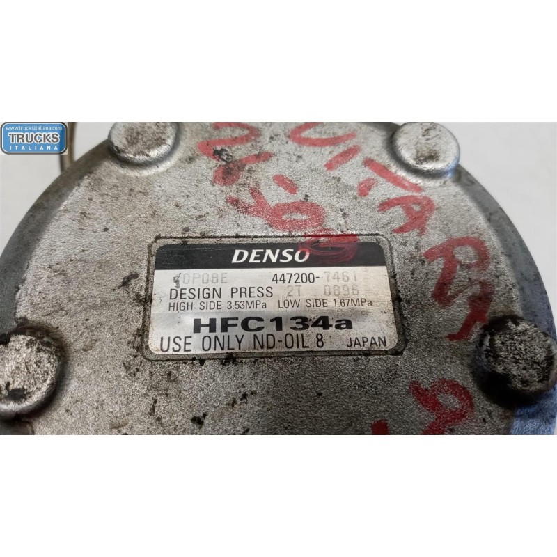 SUZUKI AIR CONDITIONER COMPRESSOR SUZUKI Vitara 1997>1998 used