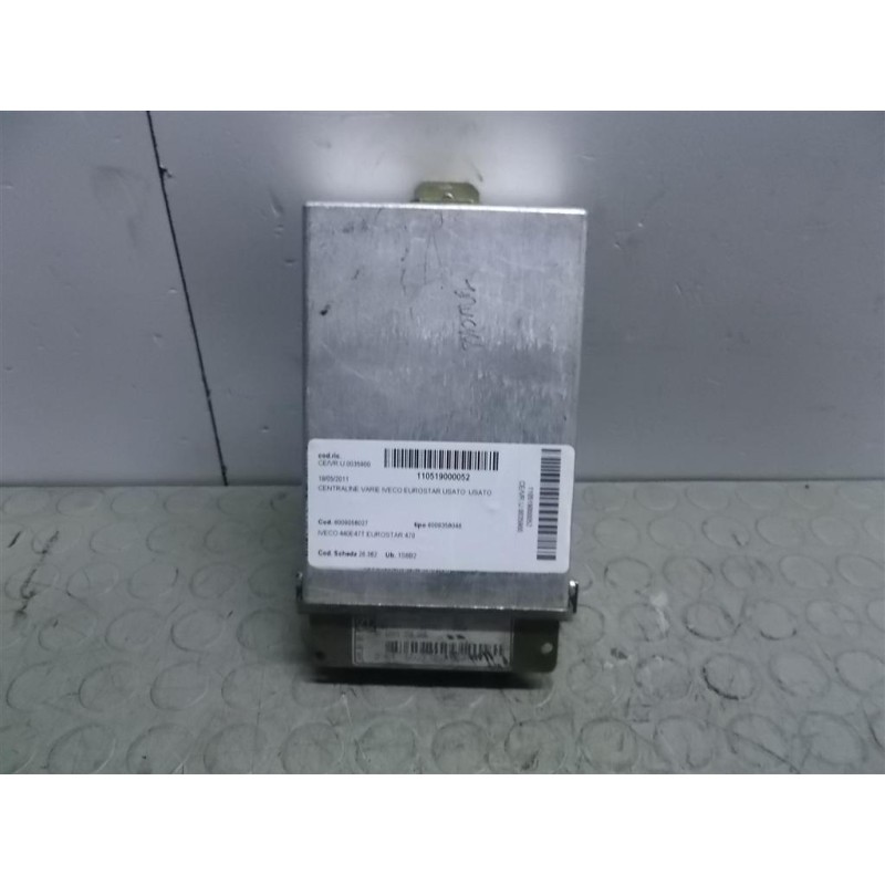 IVECO VARIOUS CONTROL UNITS  IVECO EUROSTAR used