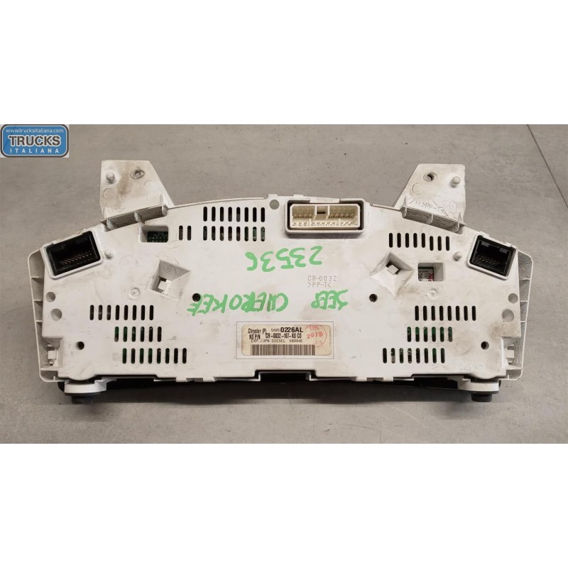 JEEP INSTRUMENT PANEL JEEP Gran Cherokee (WH) 2005>2011 used